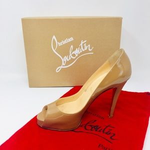 Christian Louboutin Prive Open Toe Pump 7 1/2
